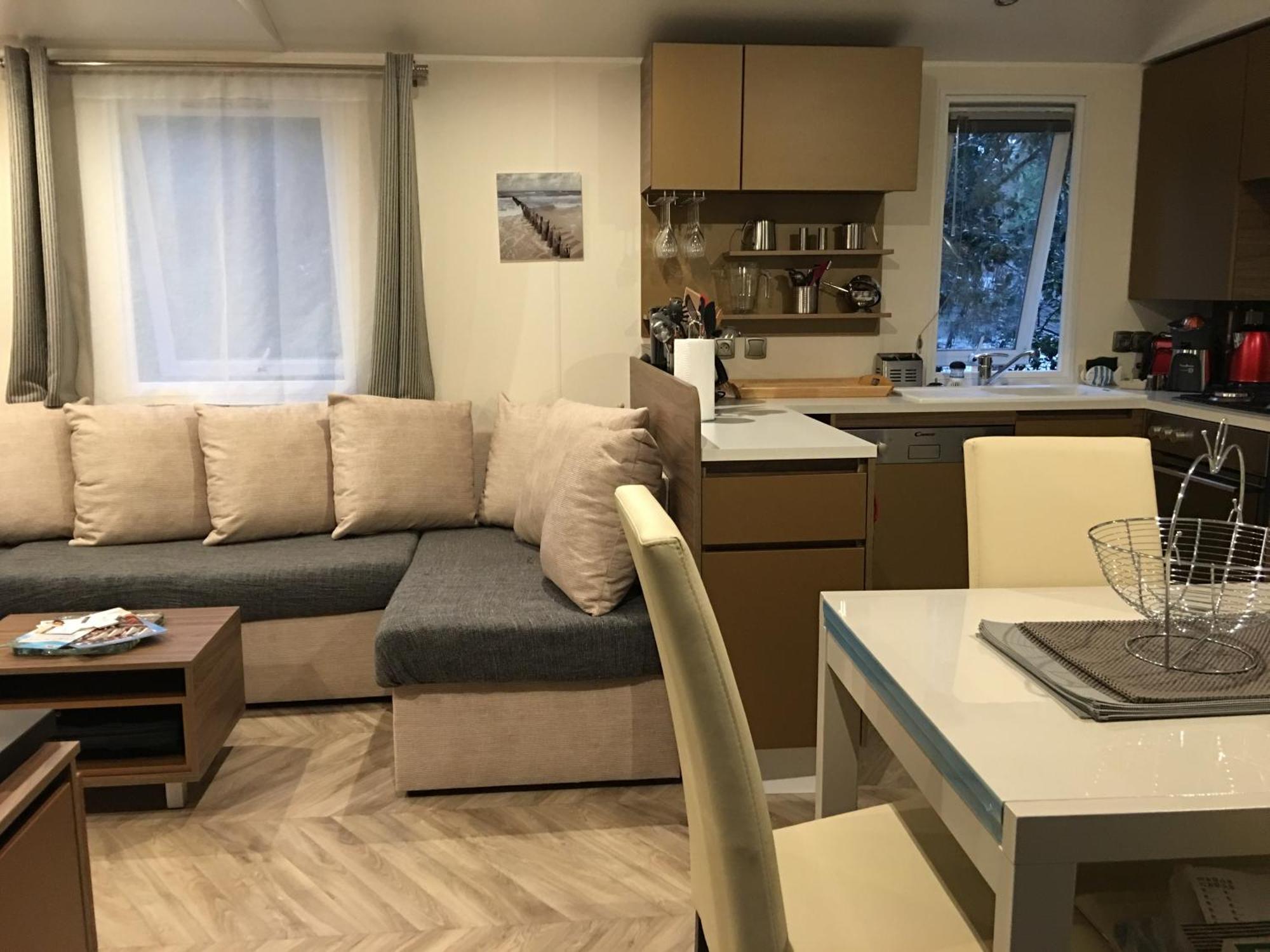 Mobilhome Familial 6 A 7 P 3 Chambres 42 M2 Saint Brevin Les Pierres Couchees מראה חיצוני תמונה